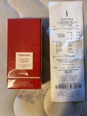 Tom Ford Red Electric Cherry Fragrance Box
